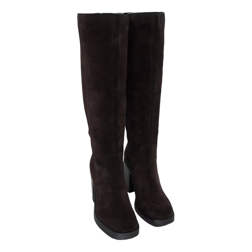 Vince Camuto Lilibet Knee-High Boots Block Heel US 7.5M EU 38